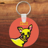 Porte-clés Chihuahua (Recto)