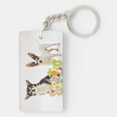 Porte-clés Chihuahua du printemps (Dos)