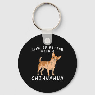 Porte-clés Chihuahua Love Chiuaua Chig Maman Aimants Dire Chi