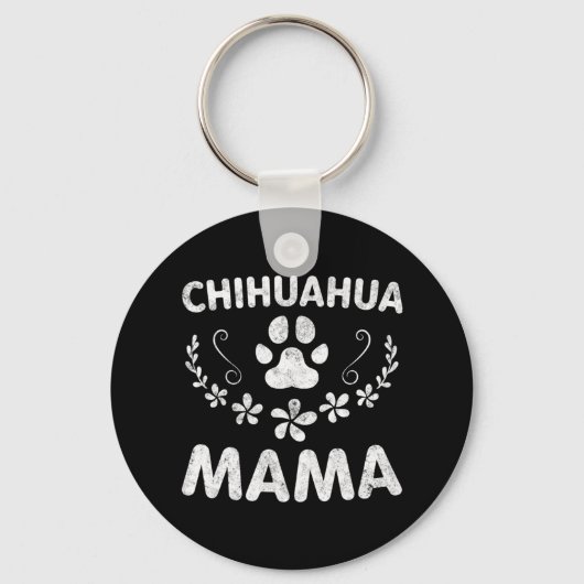 Porte-clés Chihuahua Mama (Recto)