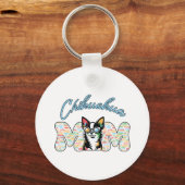 Porte-clés Chihuahua Maman (Recto)