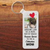 Porte-clés Chihuahua...Meilleure maman Porte - clé double fac (Recto)