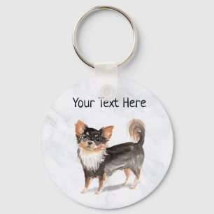 Porte-clés Chihuahua Personalised Keyring