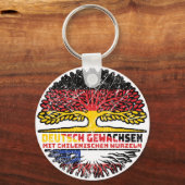 Porte-clés Chili Germany Deutschland Baum Racine (Recto)