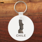 Porte-clés Chili Moai (Recto)