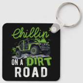 Porte-clés Chillin' sur un chemin de terre côte à côte à l'ex (Dos)