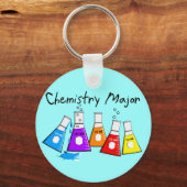 Porte-clés Chimie Cadeaux majeurs Beeker Design (Recto)