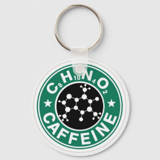 Porte-clés Chimie de la caféine