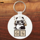 Porte-clés Chimie panda découvert mignon (Recto)