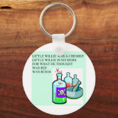Porte-clés chimie petite willie rhyme (Recto)
