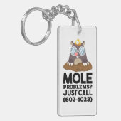 Porte-clés Chimie - Problèmes de mole (Devant gauche)