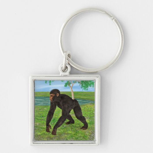 Porte-clés Chimpanzé (Devant)
