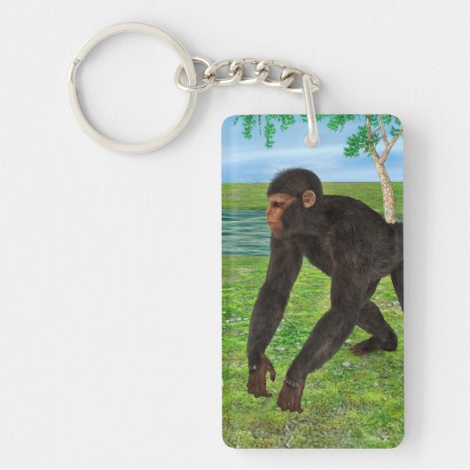 Porte-clés Chimpanzé (Devant)