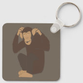 Porte-clés Chimpanzé (Dos)