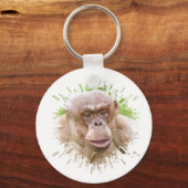 Porte-clés Chimpanzé sans cheveux (Recto)