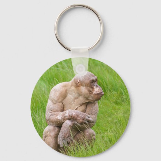 Porte-clés Chimpanzé sans cheveux (Recto)