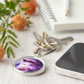 Porte-clés Chimpanzé souriant (Côté)