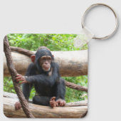 Porte-clés Chimpanzée 001 (Dos)