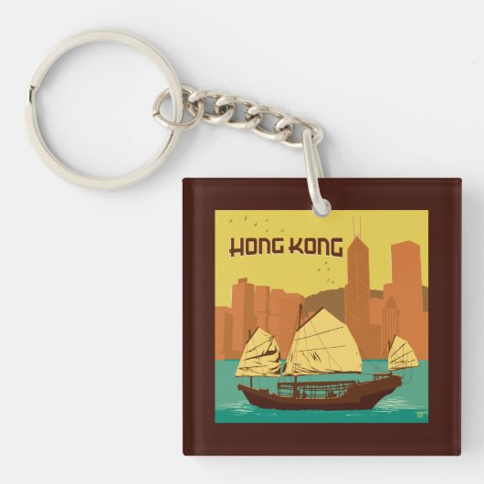 Porte-clés Chine | Hong Kong (Devant)