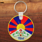 Porte-clés " Chine : TIBET ... " (Recto)