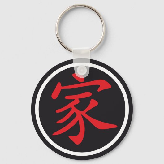 Porte-clés Chinese Family (Recto)