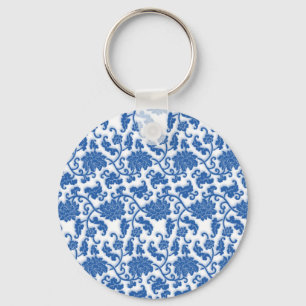Porte-clés Chinese Porcelain Pattern