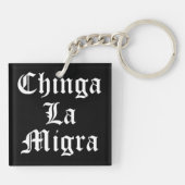 Porte-clés Chinga LA Migra (Dos)