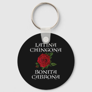 Porte-clés Chingona Bonita Cabrona Hispanique Chicana Feminis