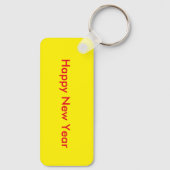 Porte-clés Chinois Nouvel An Dragon Fractal Custom (Verso)