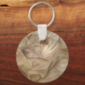 Porte-clés Chinois Shar Pei Camouflé en étincelles (Recto)