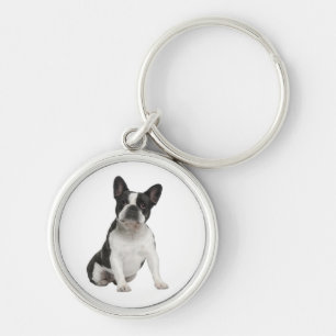 Porte-clés chiot Bouledogue Français mignon