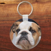 Porte-clés Chiot britannique (Recto)