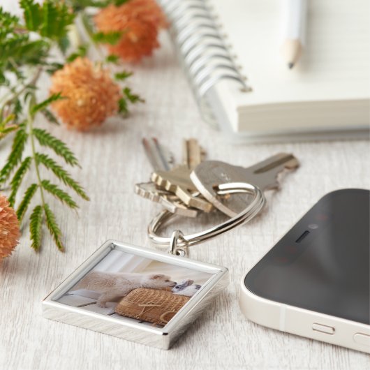 Porte-clés Chiot et lapin (Côté)