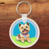 Porte-clés 🐶 Chiot Mignon Pour Utilisation Quotidienne 🐶 (Recto)