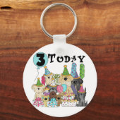 Porte-clés Chiots 3e anniversaire Bash Tshirts et cadeaux (Recto)