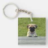 Porte-clés Chiots Carlin (Devant)