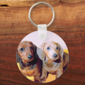 Porte-clés Chiots de Dachsund (Recto)