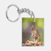 Porte-clés Chipmunk aux cacahuètes (Devant gauche)