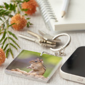 Porte-clés Chipmunk aux cacahuètes (Devant Droit)