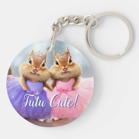 Porte-clés Chipmunk Ballerina Duo (Dos)