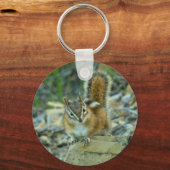 Porte-clés Chipmunk dans le parc national des Glaciers (Recto)