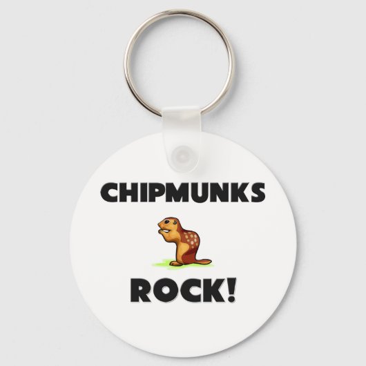Porte-clés Chipmunks Rock (Recto)
