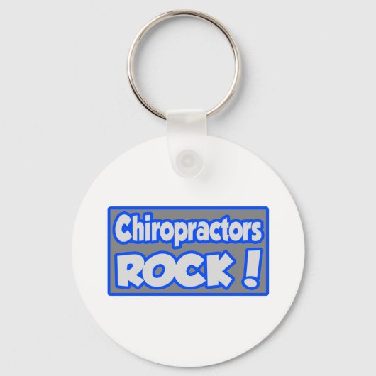 Porte-clés Chiropractors Rock ! (Recto)