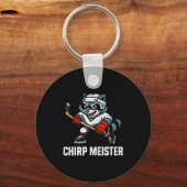 Porte-clés Chirp Meister Funny Hockey Raccoon Traalker  (Recto)