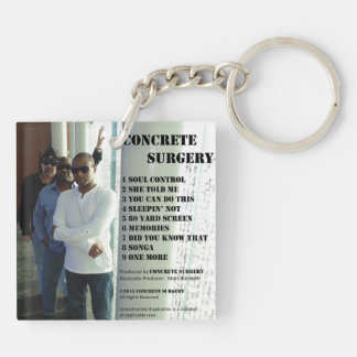 Porte-clés Chirurgie concrète "le deuxième album" keychain.