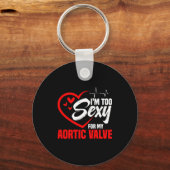 Porte-clés Chirurgie de remplacement de valvule cardiaque Rép (Recto)
