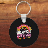 Porte-clés Chlamydia Survivor Funny Graphic (Recto)
