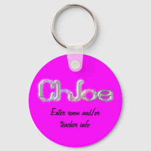 Porte-clés Chloe Name Tag Key Chain
