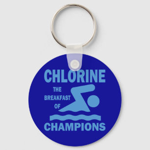 Porte-clés Chlore le petit déjeuner des champions
