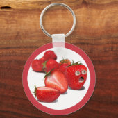 Porte-clés Choc de fraise (Recto)